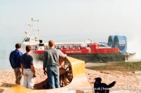 AP1-88 hovercraft promotional day by BHC -  (credit: The <a href='http://www.hovercraft-museum.org/' target='_blank'>Hovercraft Museum Trust</a>).
